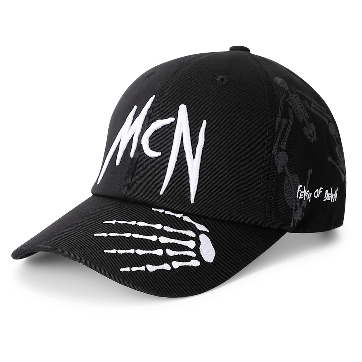 엠씨엔스포츠(MCNSPORTS) 네크로노미카 블랙 볼캡