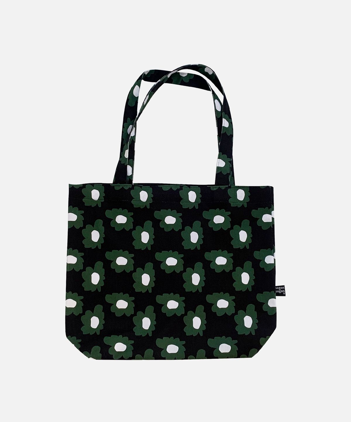소곤소곤(SOGONSOGON) bloom green black bag