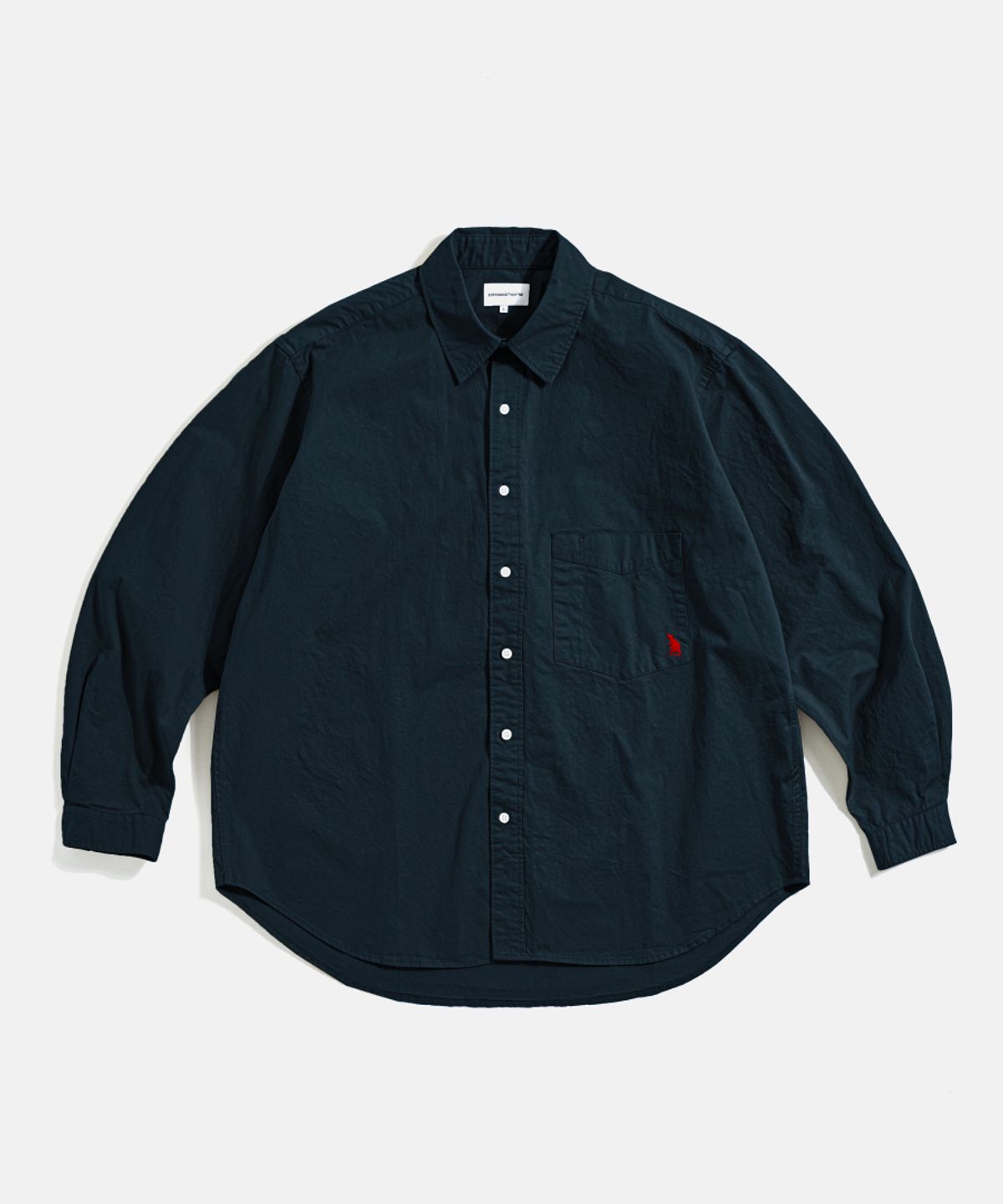 에스피오나지(ESPIONAGE) Cotton Over Shirt Navy