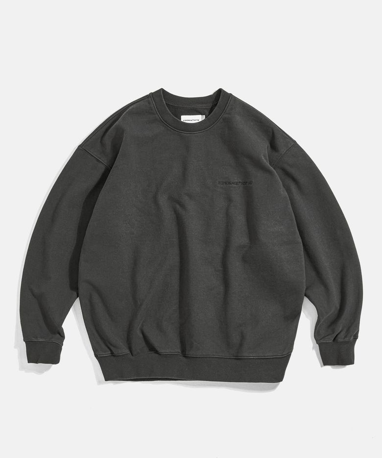 Standard Logo Heavyweight Sweatshirt Vintage Black