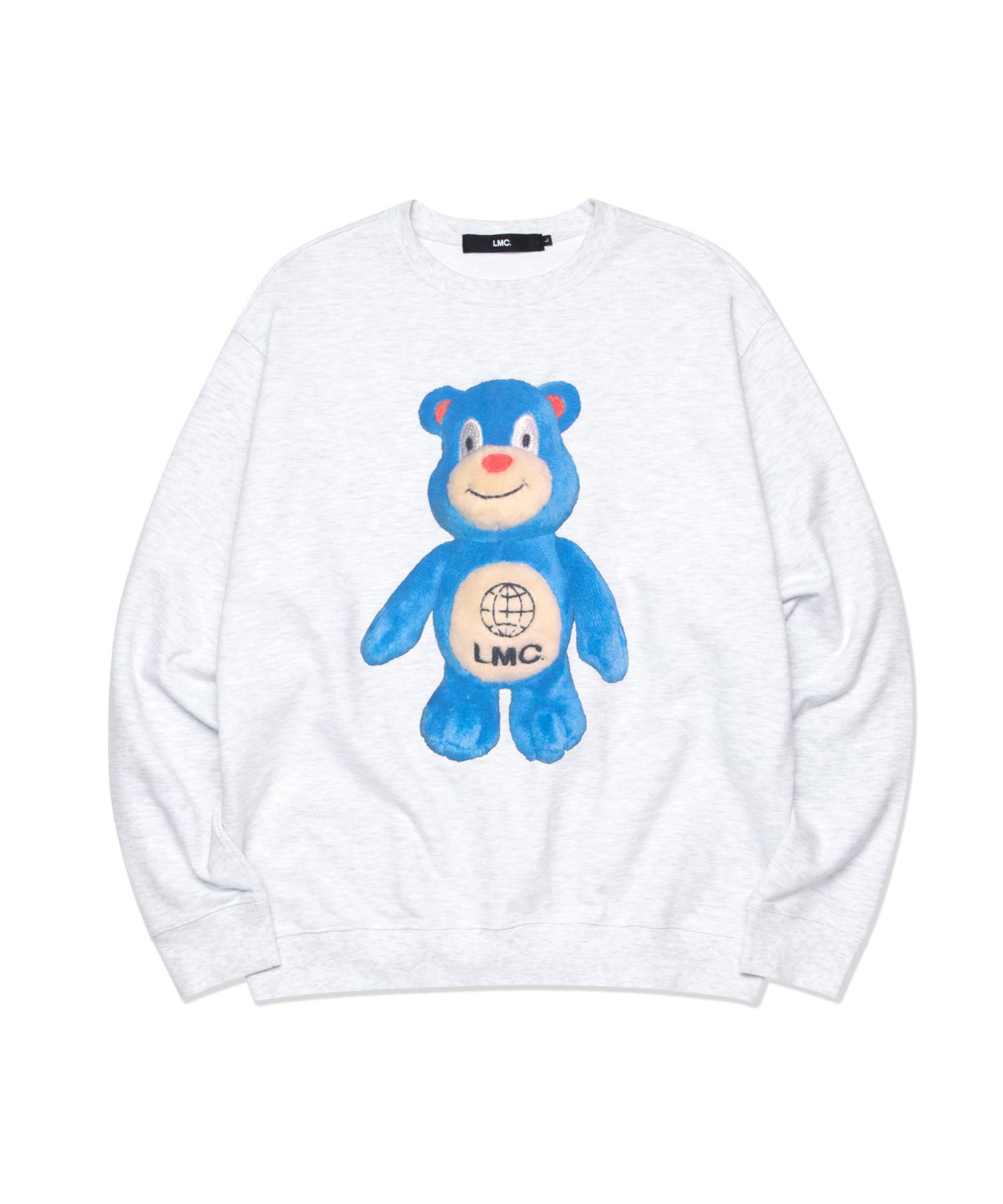 엘엠씨(LMC) LMC BEAR DOLL SWEATSHIRT light heather gray