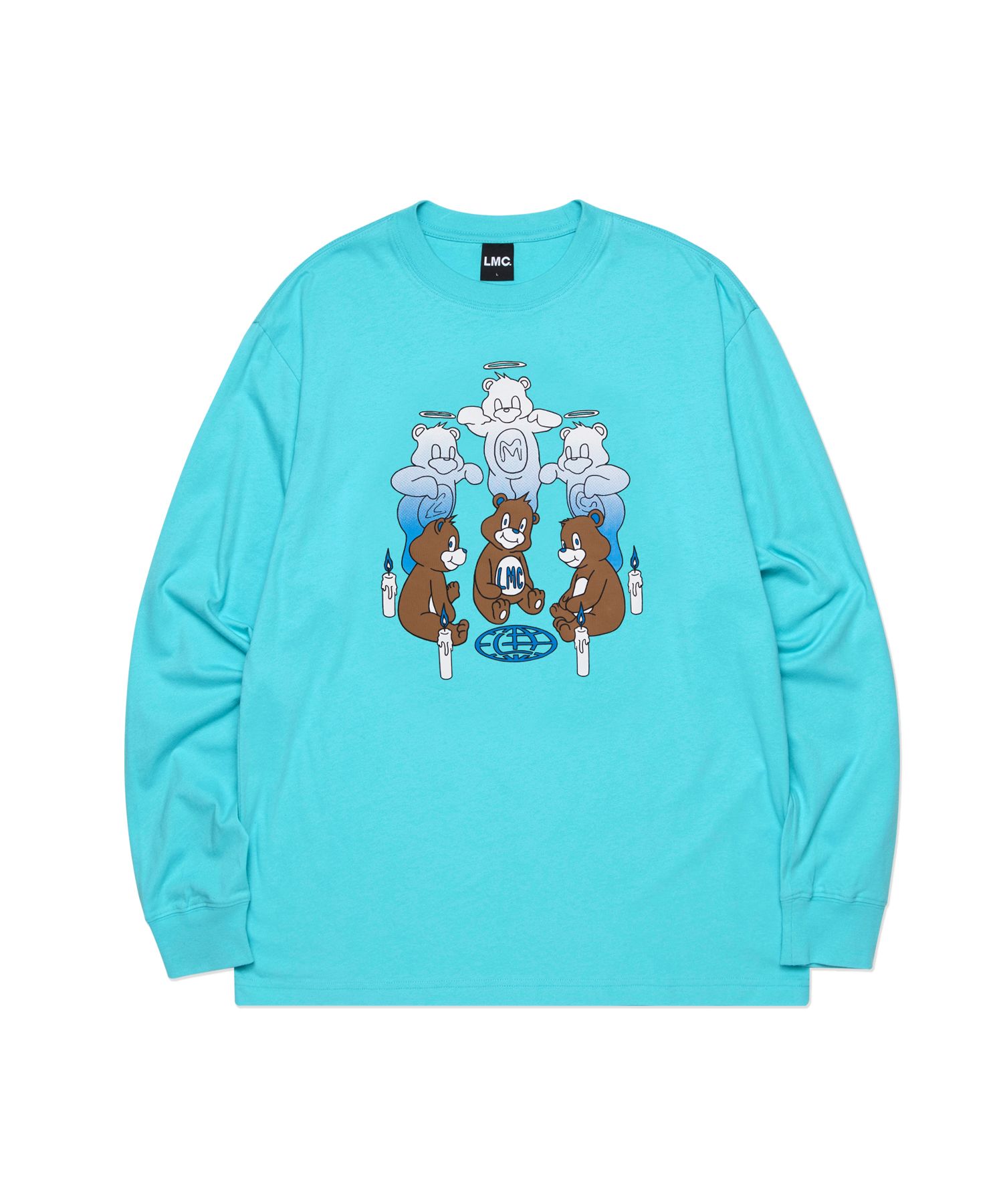 ★21-22FW新作★LMC★THREE BEARS LONG SLV TEE MUSINSA | LMC LMC AROUND THREE BEARS LONG SLV TEE mint