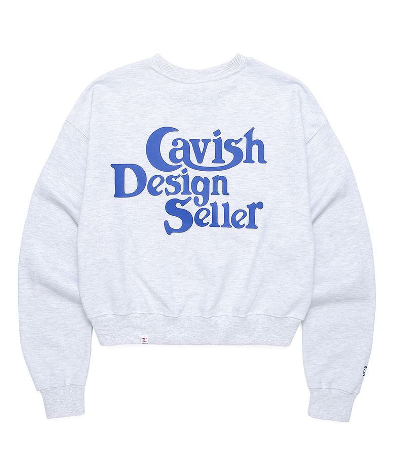 W SELLER LOGO SWEATSHIRT LIGHT GREY(CV2CSFM466A)