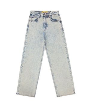 시스루  피그먼트  와이드 팬츠