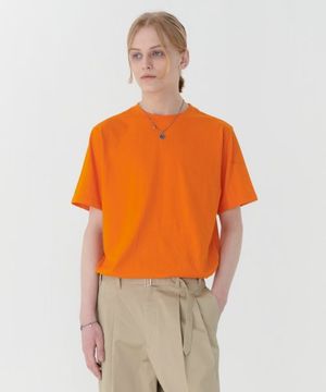 Solid Half T - ORANGE