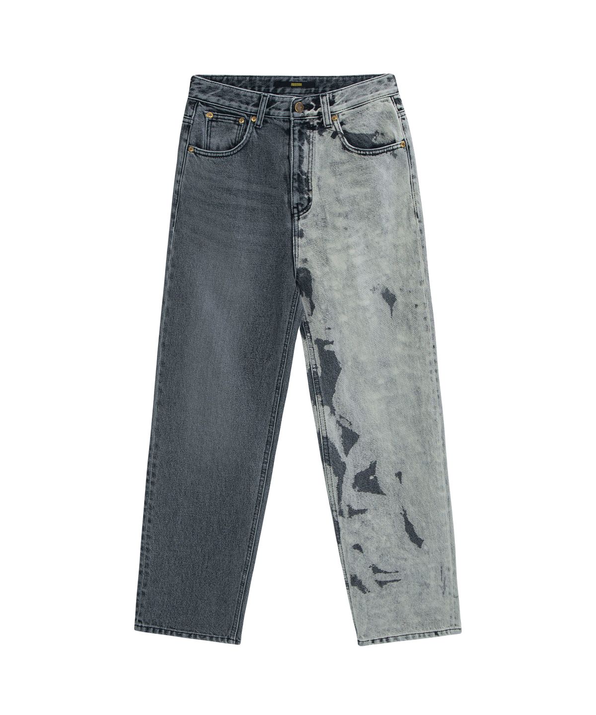 필로그램(PHILOGRAM) Discharging Tapered Denim Pants