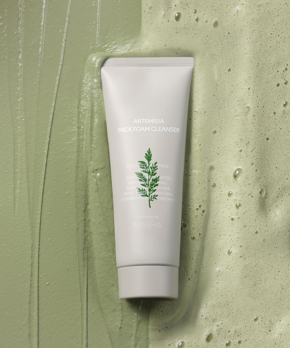 미샤(MISSHA) 개똥쑥 팩 폼 클렌저 150ml