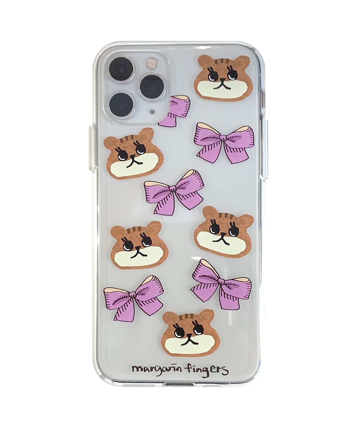 마가린핑거스(MARGARIN FINGERS) RIBBON CHIPMUNK IPHONE CASE