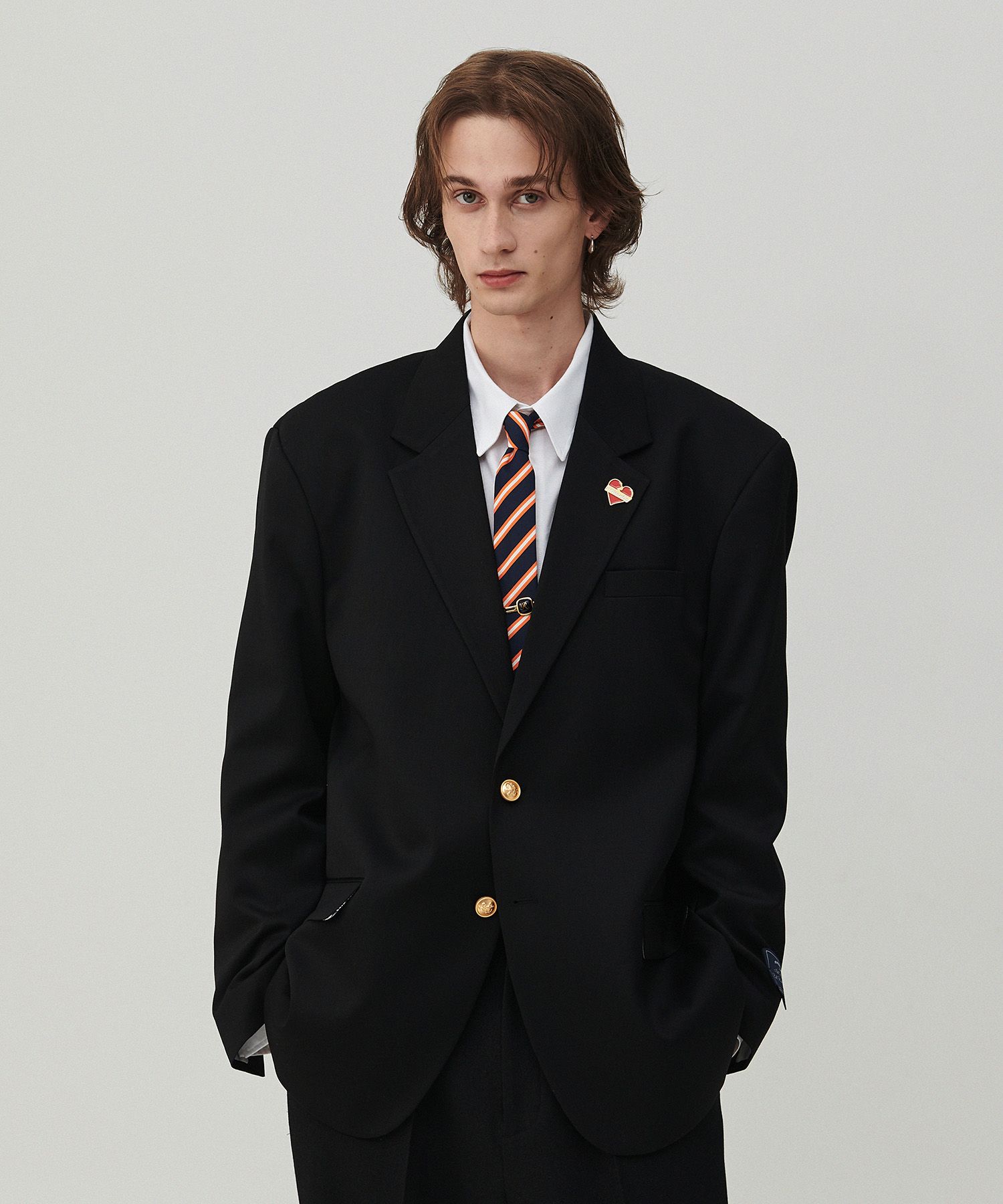 MUSINSA | BEYOND CLOSET NOMANTIC HIDDEN LINING HQ JACKET BLACK