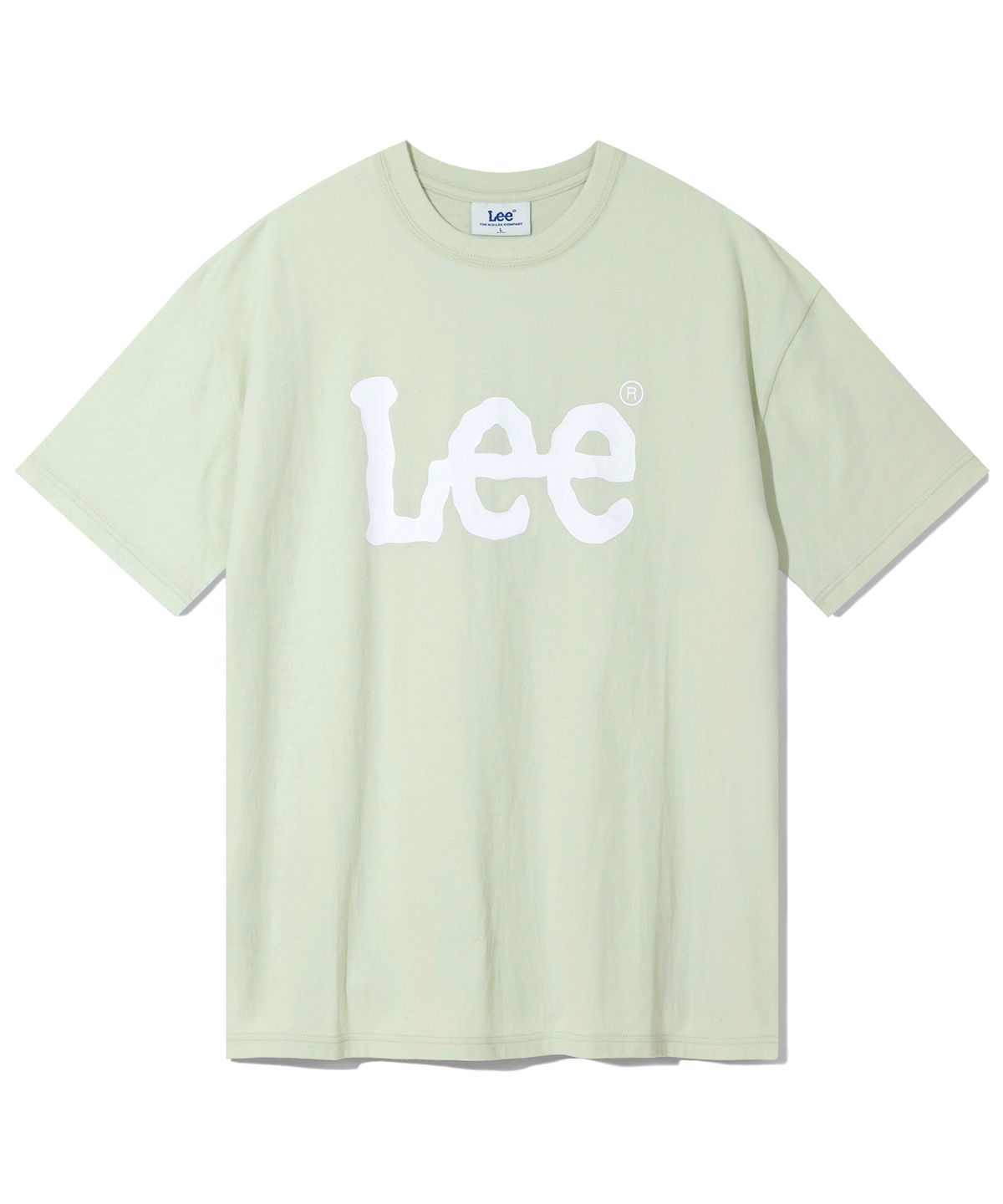 리(LEE) 빅 트위치 로고 티셔츠 세이지 그린
