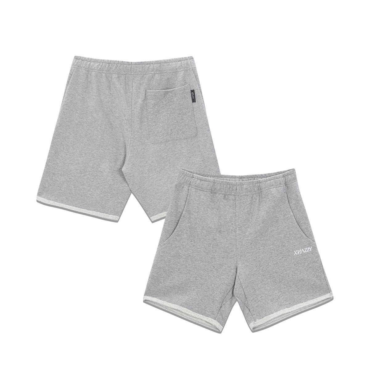 엑스네지(XNAZZY) 유틸리티 스웨트 4부팬츠 XN21FW4SPT02 [M/GRAY]