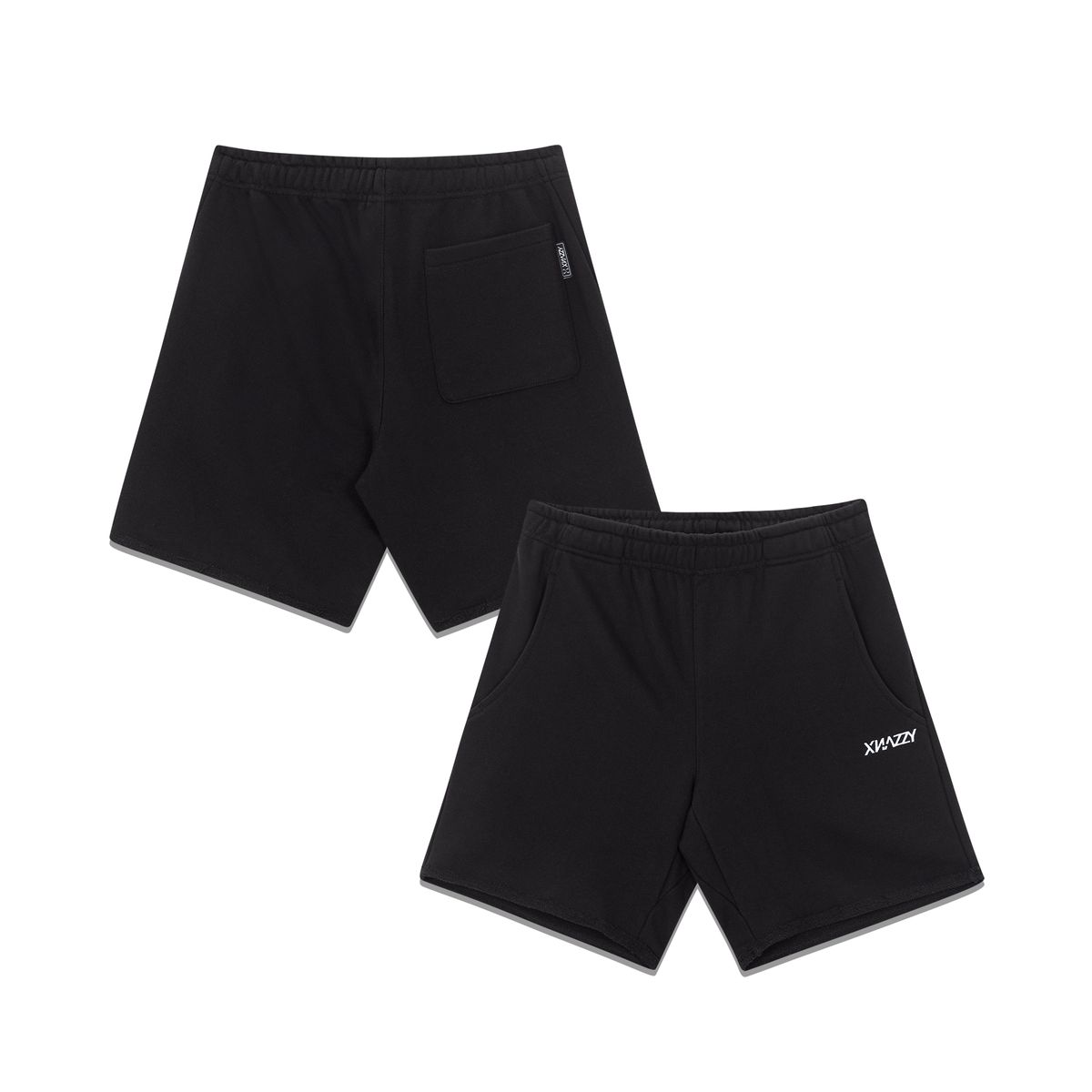 엑스네지(XNAZZY) 유틸리티 스웨트 4부팬츠 XN21FW4SPT02 [BLACK]
