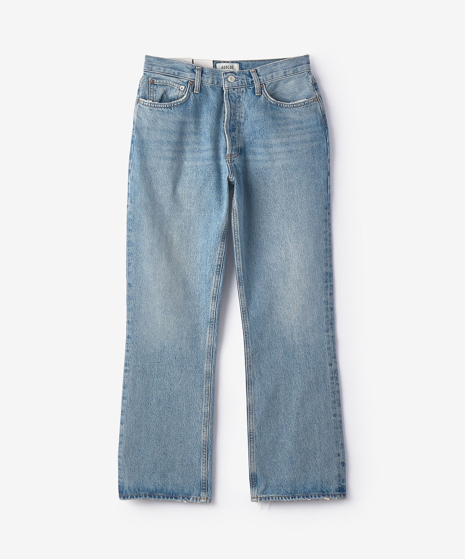 MUSINSA | AGOLDE Mid-Rise Relaxed Bootcut Denim Pants