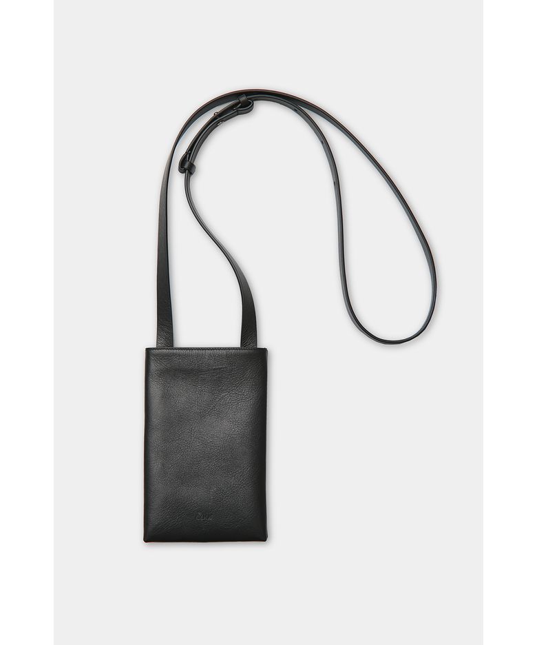 멀티 포켓 미니 레더백 (블랙)