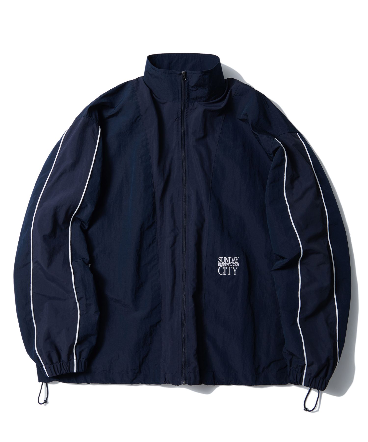 OL209_RUNNING CLUB TRACK JACKET_NAVY