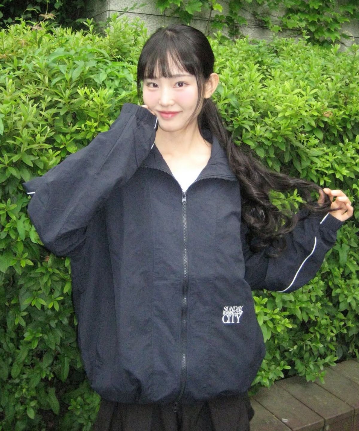 어반디타입(URBANDTYPE) OL209_러닝클럽 트랙 자켓_네이비