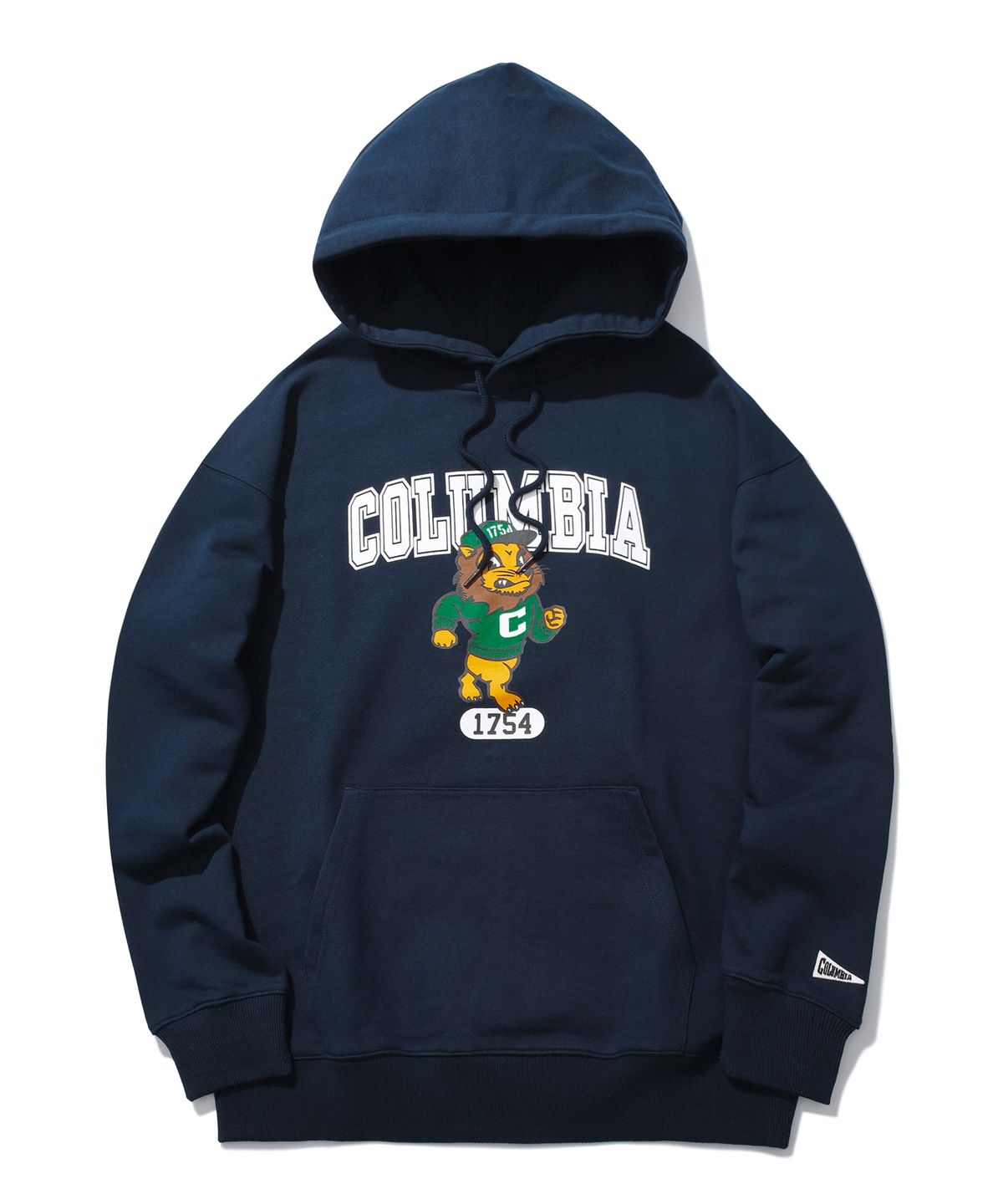 컬럼비아 유니버시티(COLUMBIA UNIVERSITY) 80S ROAR-EE RETRO HOODY 네이비