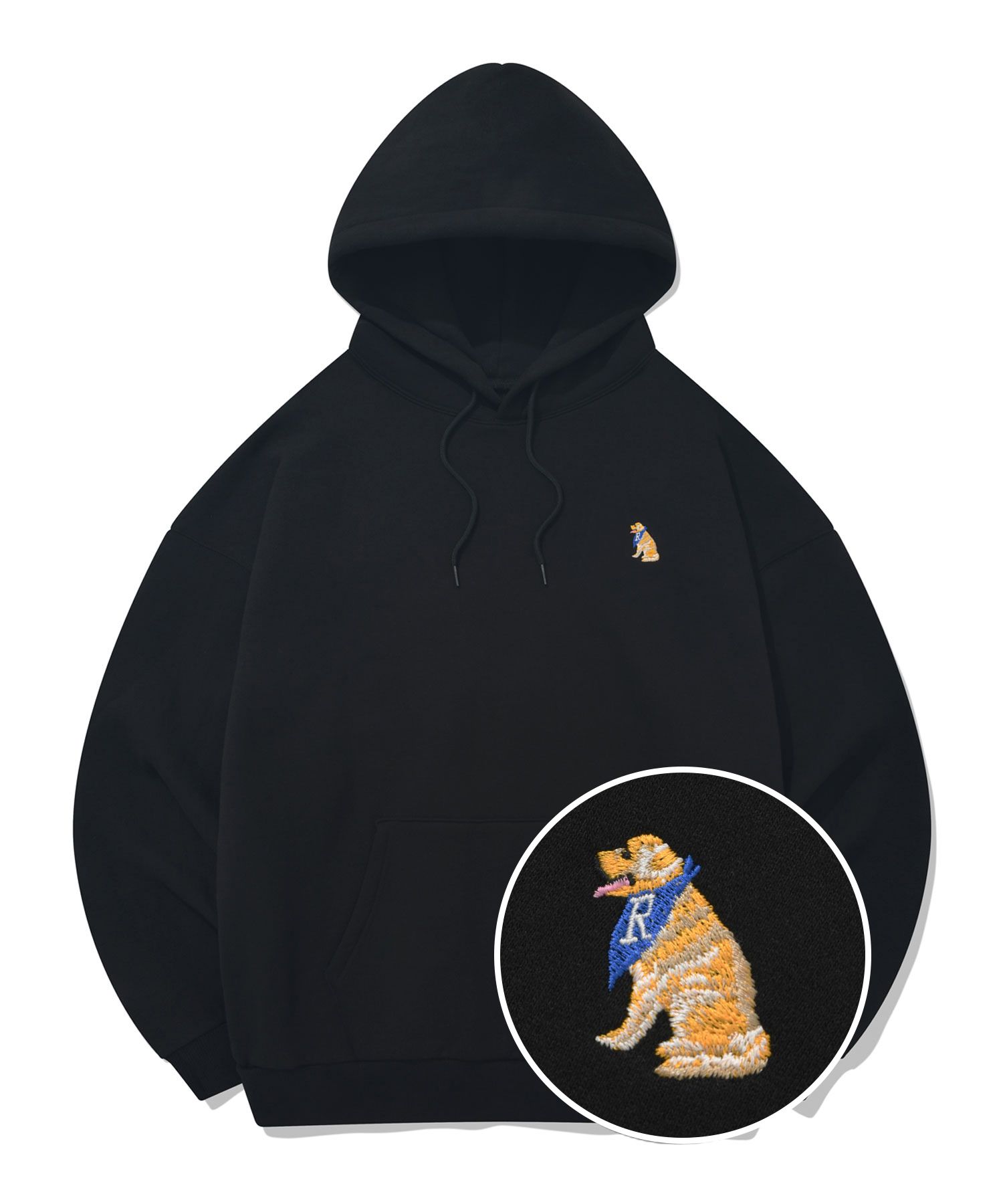 【RETRIEVER CLUB】RUNNING RETRIEVER HOODIE MUSINSA | RETRIEVER CLUB SMALL RETRIEVER HOODIE [BLACK]