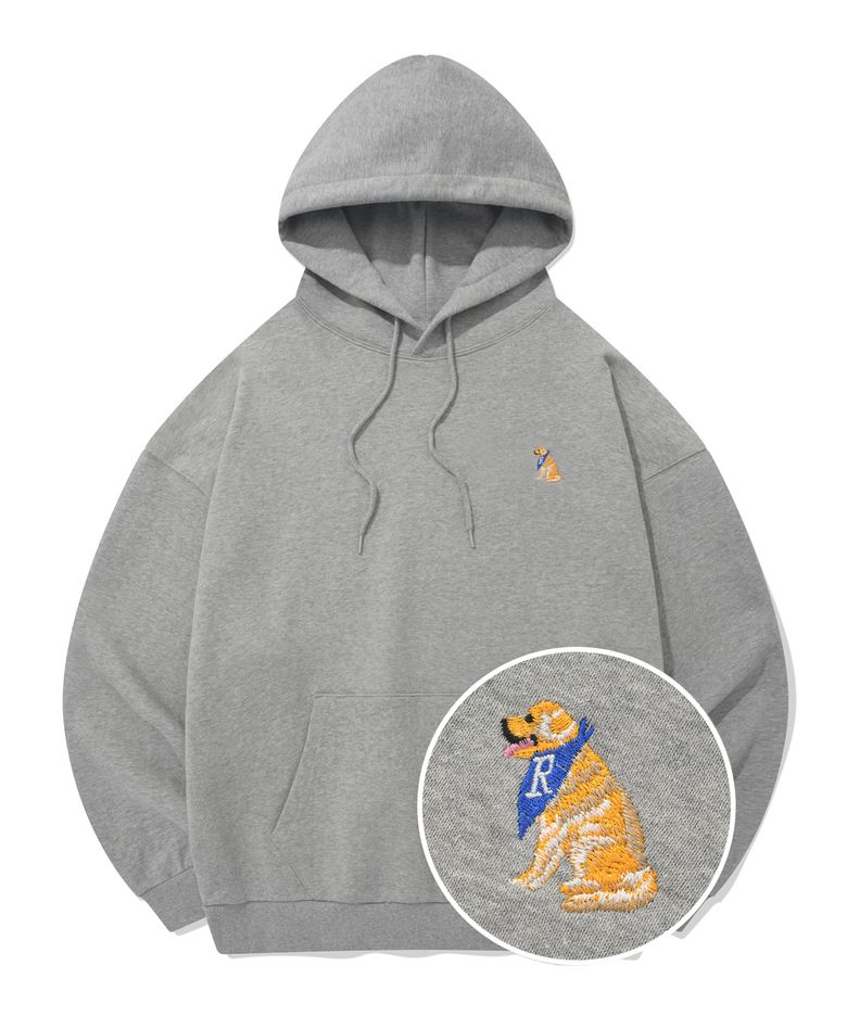 SMALL RETRIEVER HOODIE [GRAY]