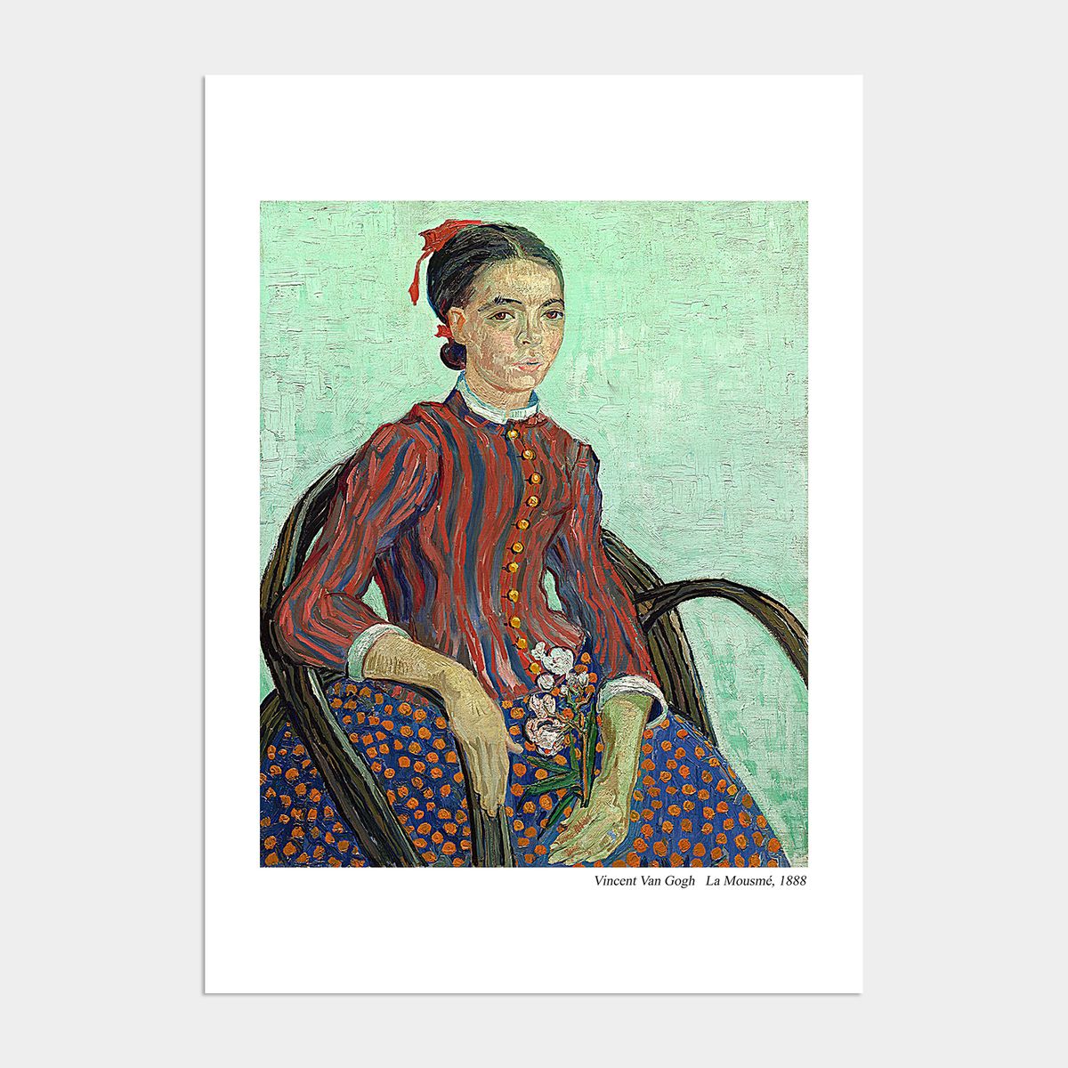 멜팅스튜디오(MELTING STUDIO) 빈센트 반고흐 액자 인테리어 포스터 / 30번 라 무스메