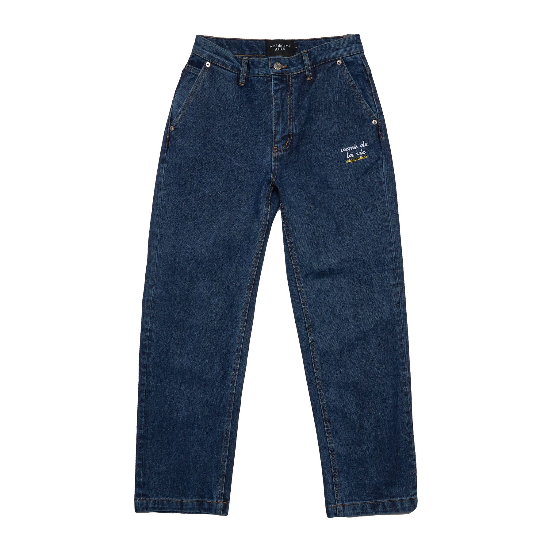 ☆AVANDRESS☆ BUCKLE WIDE DENIM PANTS BLUE AD41PT34BL MUSINSA | AVANDRESS BUCKLE WIDE DENIM PANTS BLUE
