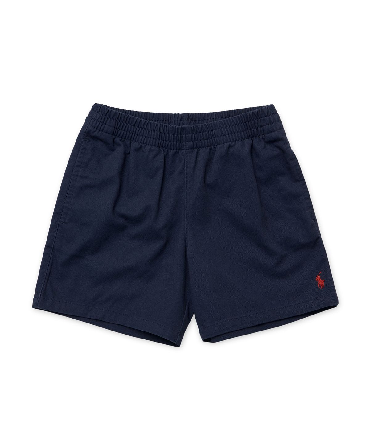 폴로 랄프 로렌 칠드런(POLO RALPH LAUREN CHILDREN) 남아 4-7세 코튼 치노 풀온 쇼트 - 네이비