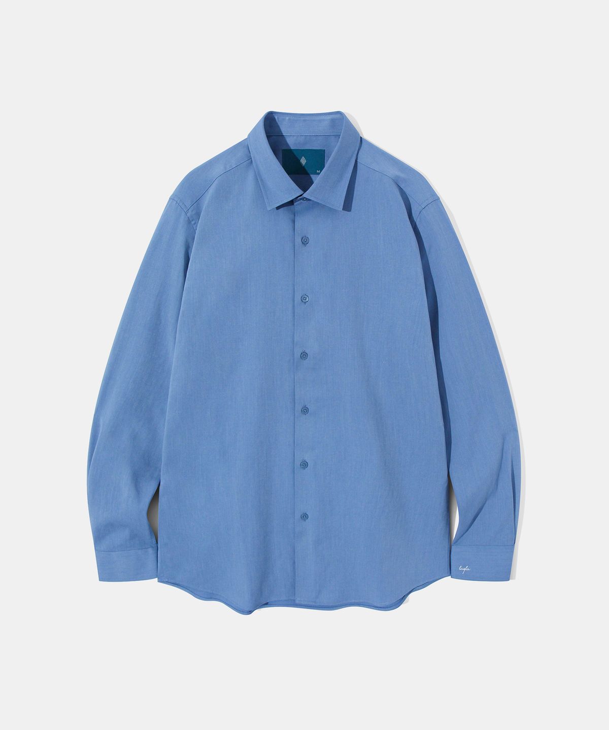 다이아몬드 레이라(DIAMOND LAYLA) Easy Care Authentic Dress Shirt AS1 Heritage Blue