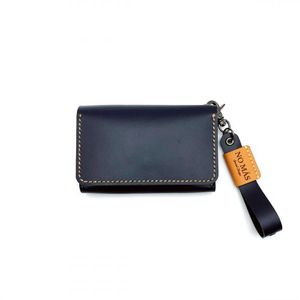 볼륨 믹스컬러 카드지갑 네이비