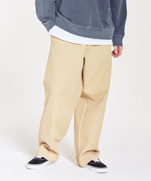 P[101]다트 와이드 밴딩팬츠(베이지)