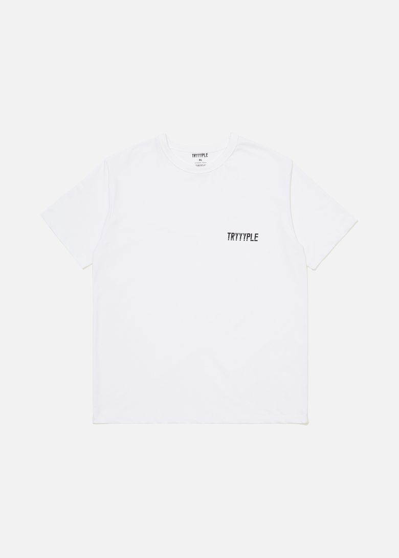 노이스 스튜디오 Focus 심플 머슬 반팔 티셔츠 Simple Muscle T-Shirt - 화이트