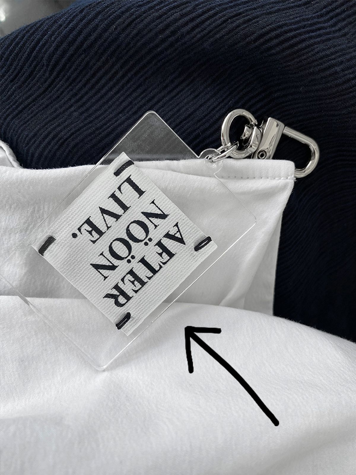 애프터눈라이브(AFTERNOONLIVE) Logo Keyring