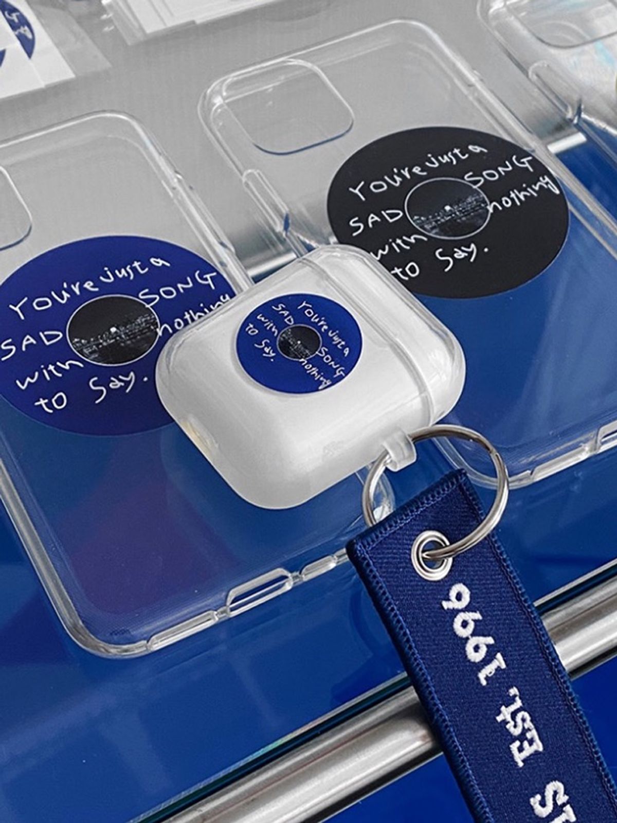 애프터눈라이브(AFTERNOONLIVE) Sound is colour! Airpods Case (Blue)