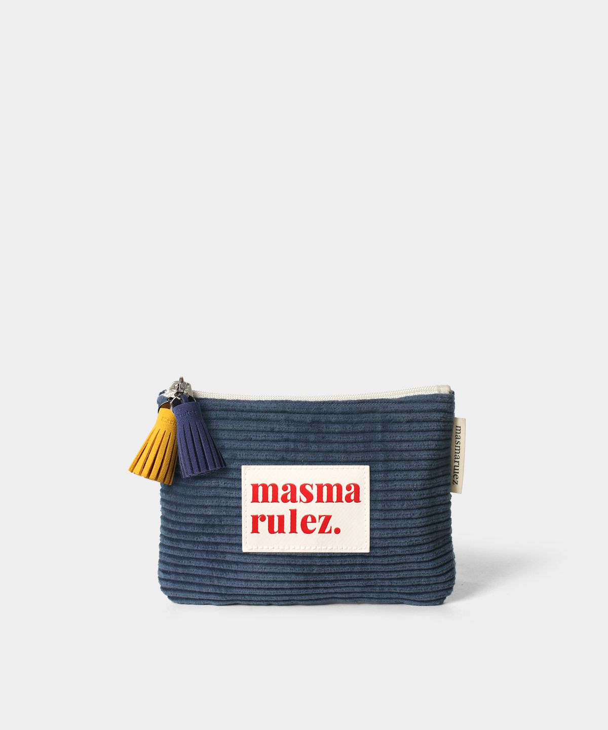 마스마룰즈(MASMARULEZ) Basic pouch _ corduroy navy