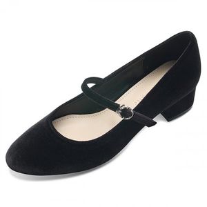 Velvet mary jane kw2174 4cm