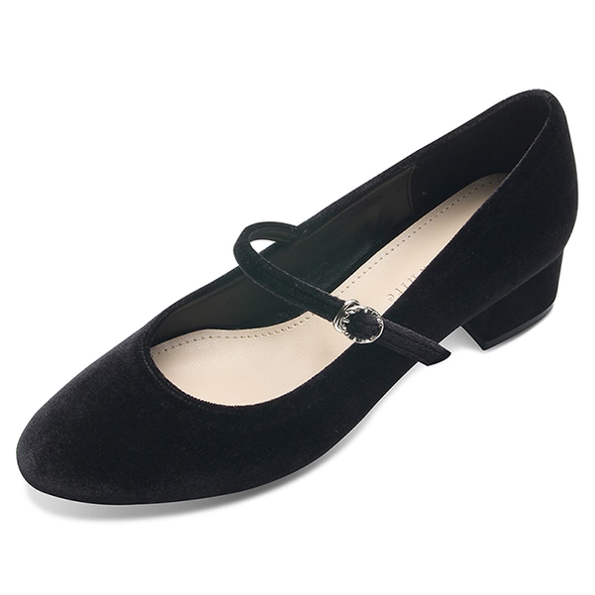카렌화이트(KAREN WHITE) Velvet mary jane kw2174 4cm