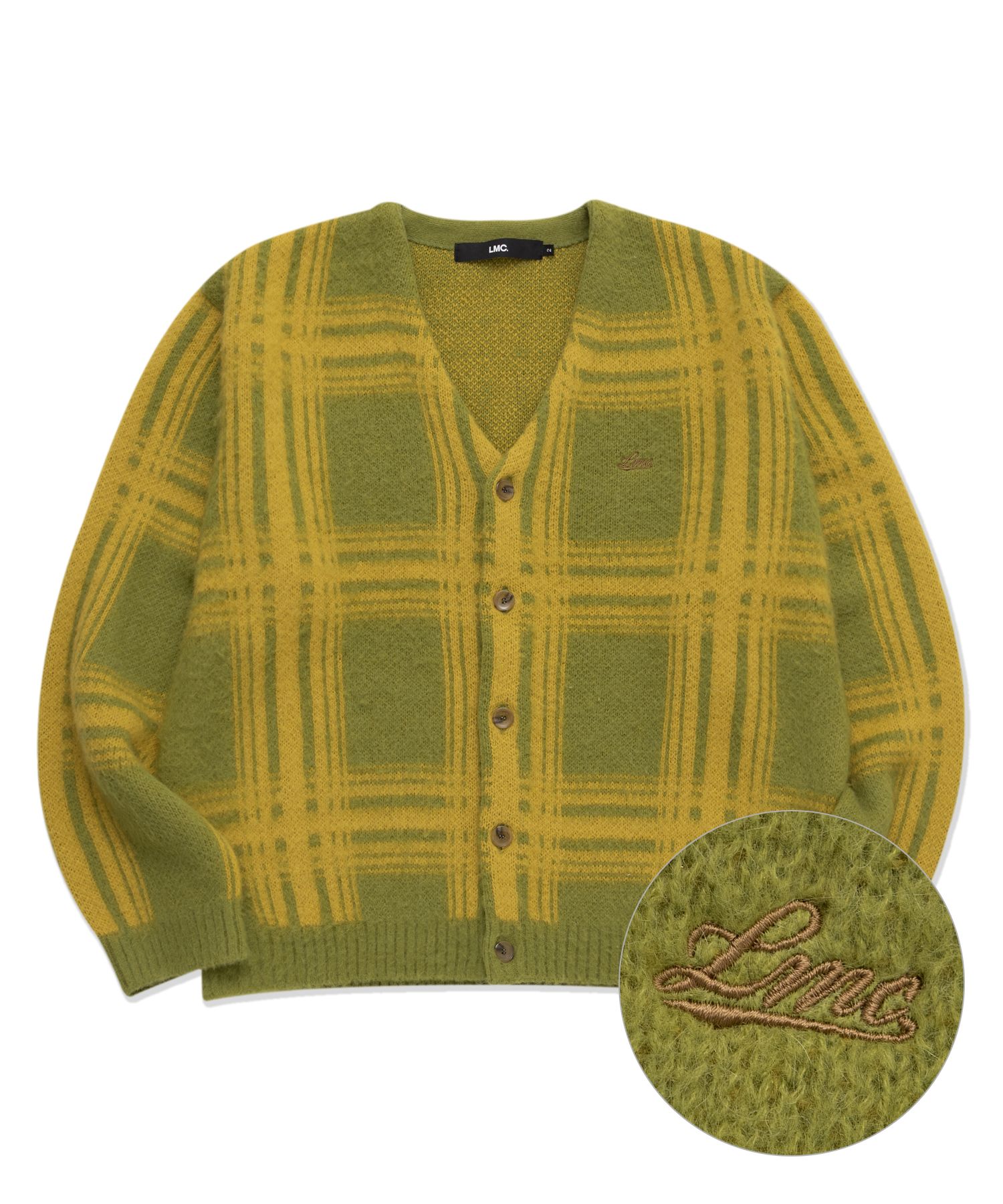 MUSINSA公式 | LMC LMC CLASSIC MOHAIR CARDIGAN olive