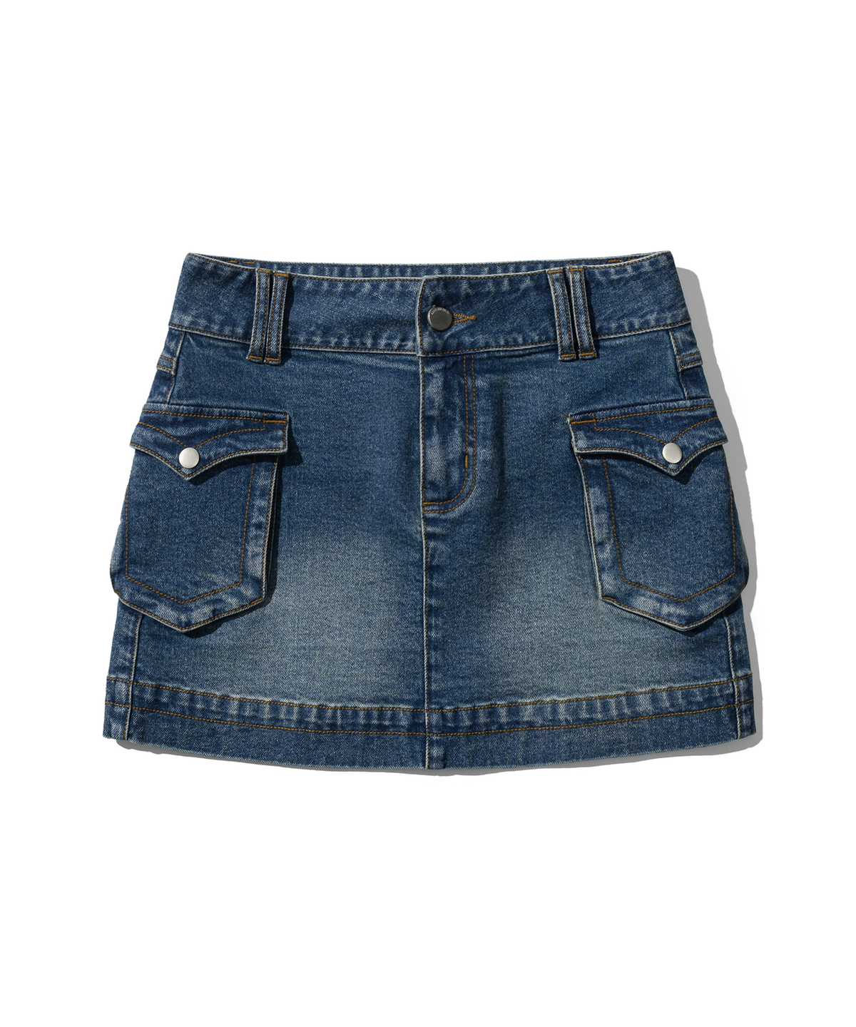 오아이오아이 컬렉션(OIOI COLLECTION) UTILITY MINI SKIRT [BLUE]
