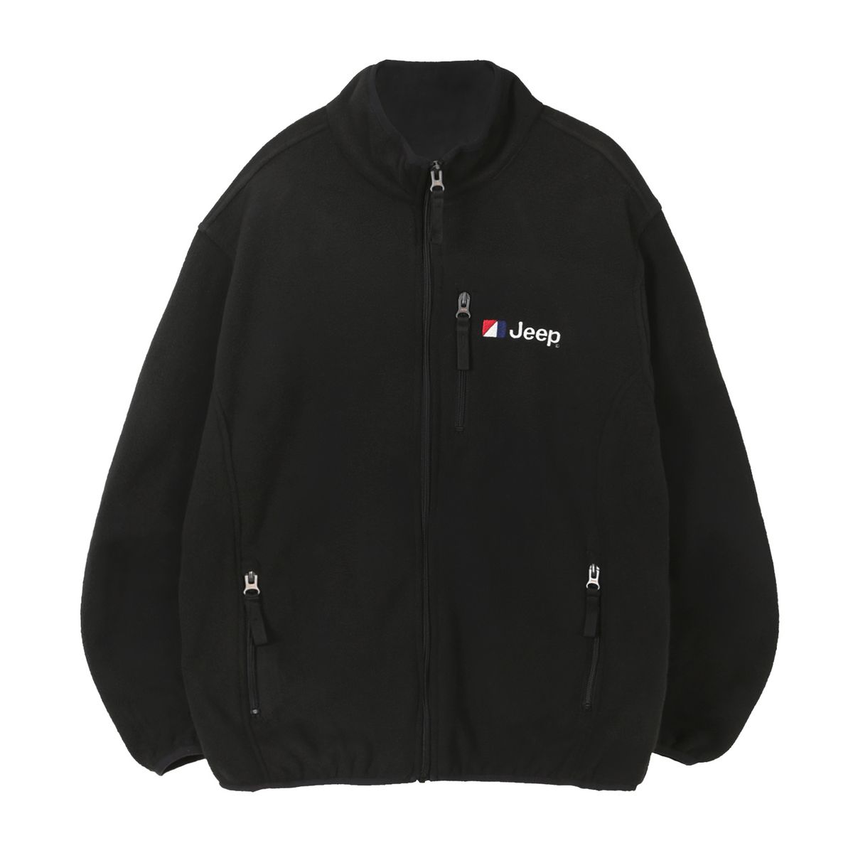 지프(JEEP) Minimal Fleece Zip-Up(JM6TZU072BK)