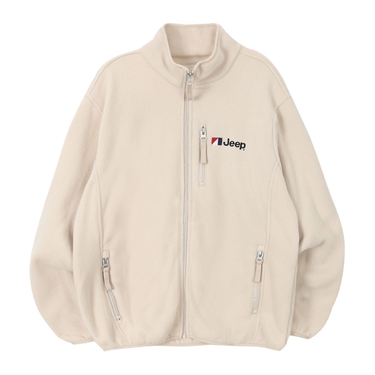 지프(JEEP) Minimal Fleece Zip-Up(JM6TZU072IV)