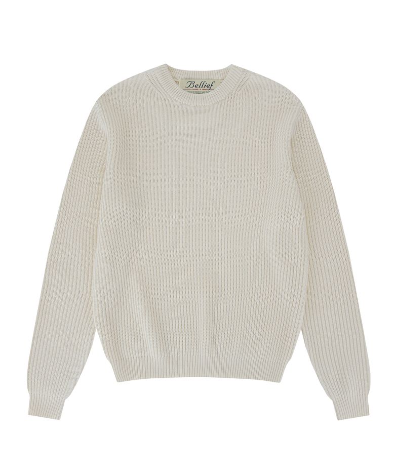 Essential Crewnrck sweater (Ecru)