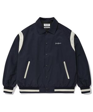 SP 나일론 바시티 자켓-네이비