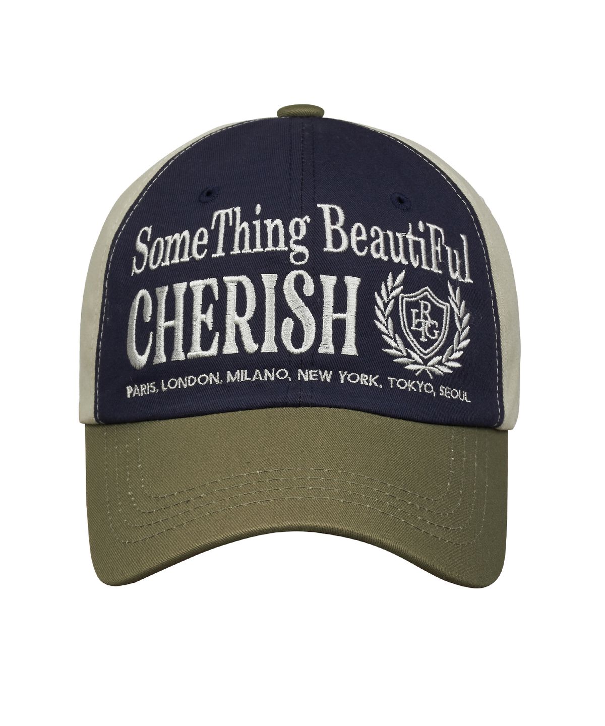 라티젠(LARTIGENT) LY CHERISH BALL CAP (NAVY)