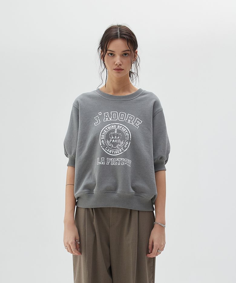 LY PARIS SWEATSHIRT(CHARCOAL)