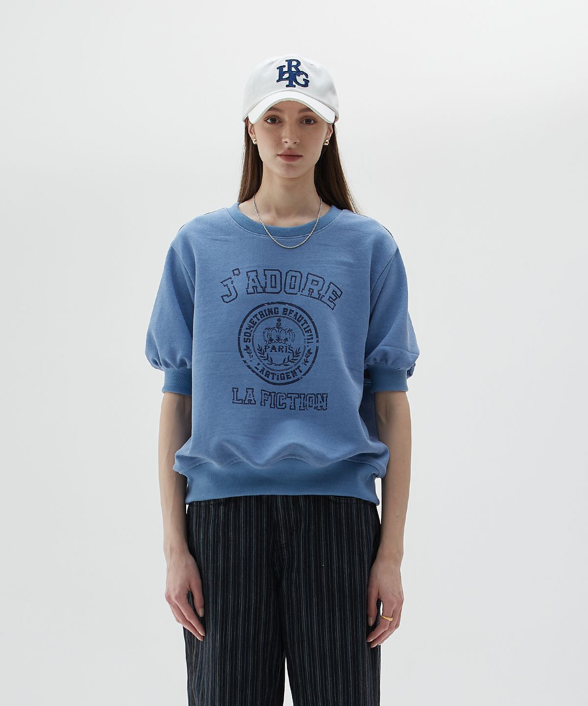 라티젠(LARTIGENT) LY PARIS SWEATSHIRT(BLUE)