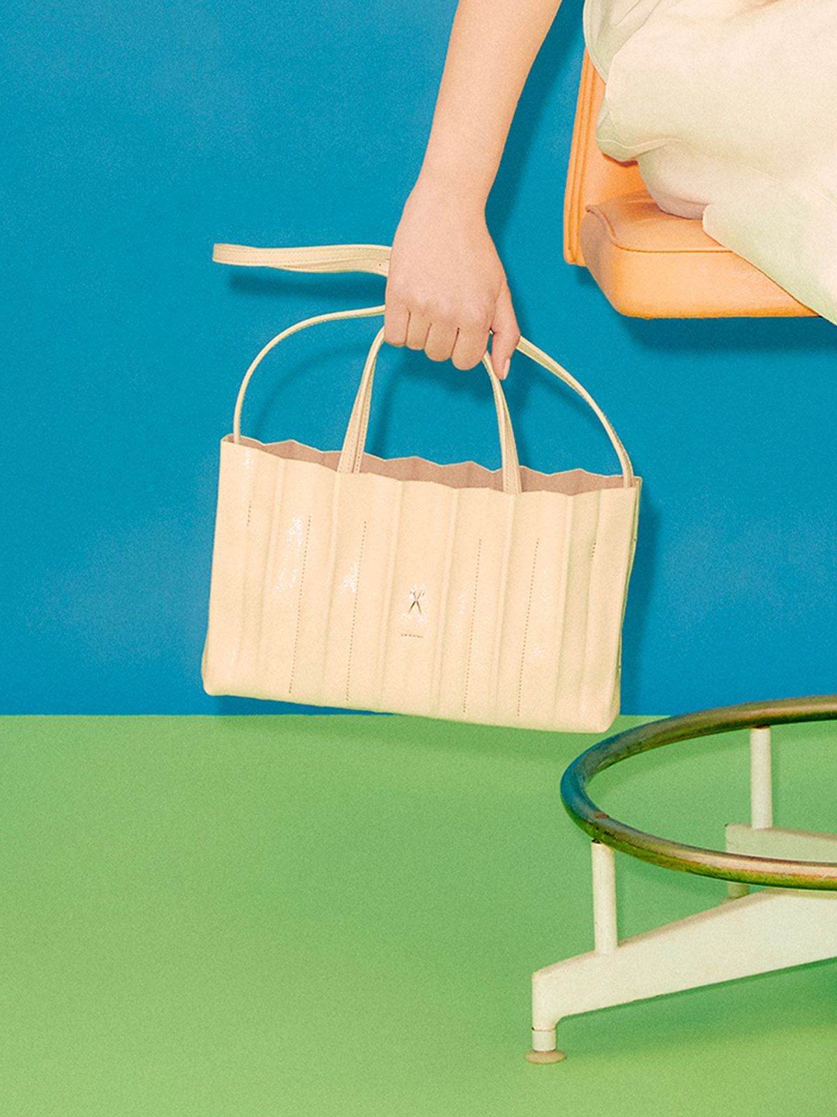 조셉앤스테이시(JOSEPH&STACEY) Lucky Pleats 3way Bag Butter