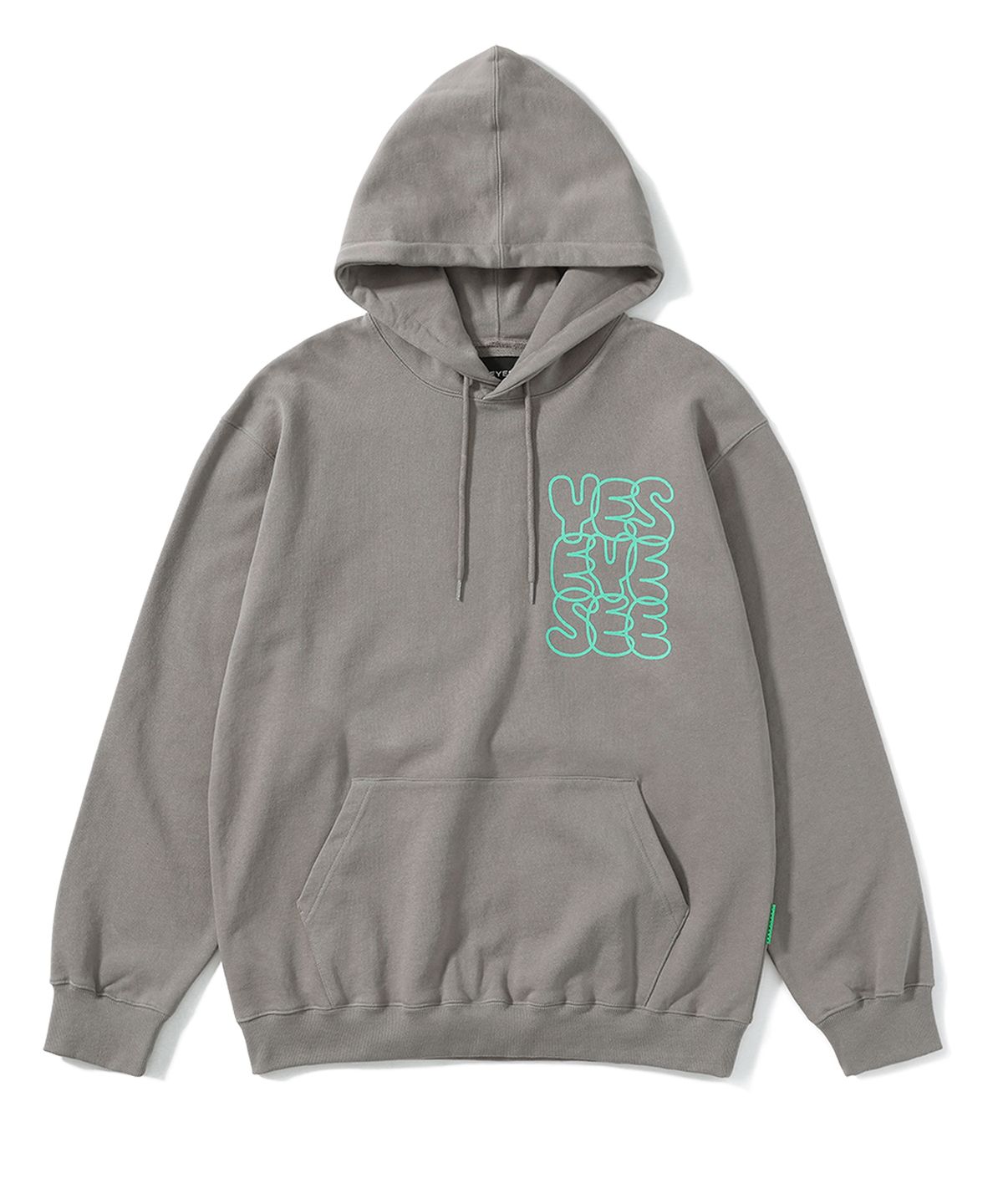 예스아이씨(YESEYESEE) C-logo Hoodie Stone
