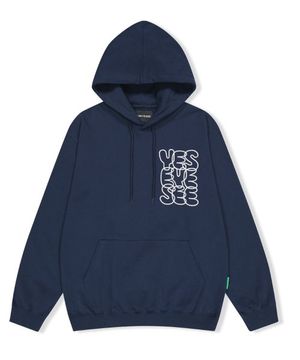 C-logo Hoodie Navy