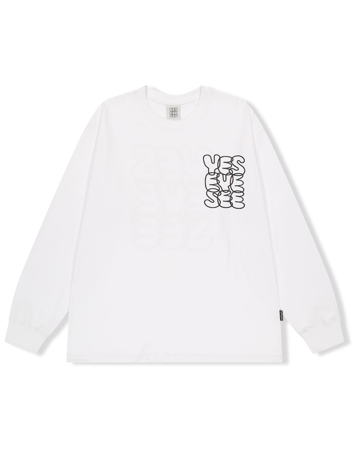 예스아이씨(YESEYESEE) C-Logo L/S White