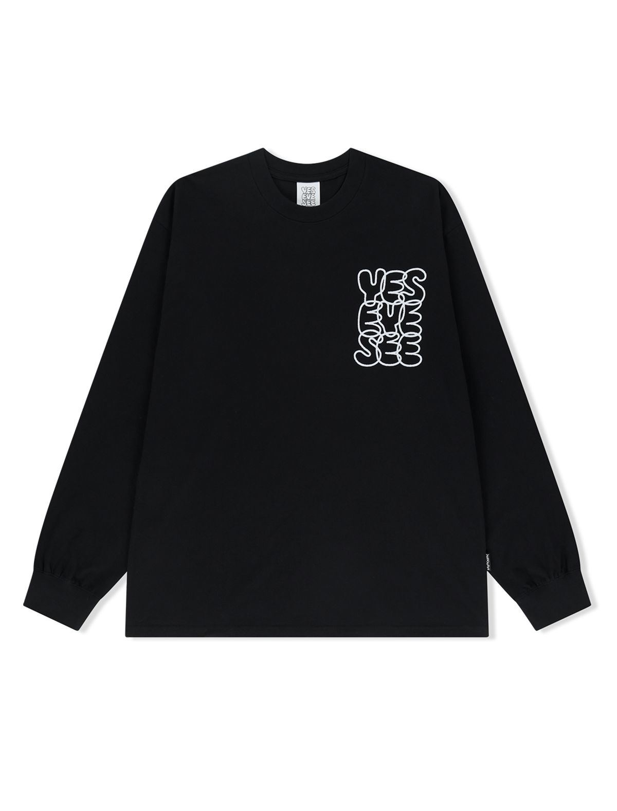 예스아이씨(YESEYESEE) C-Logo L/S Black