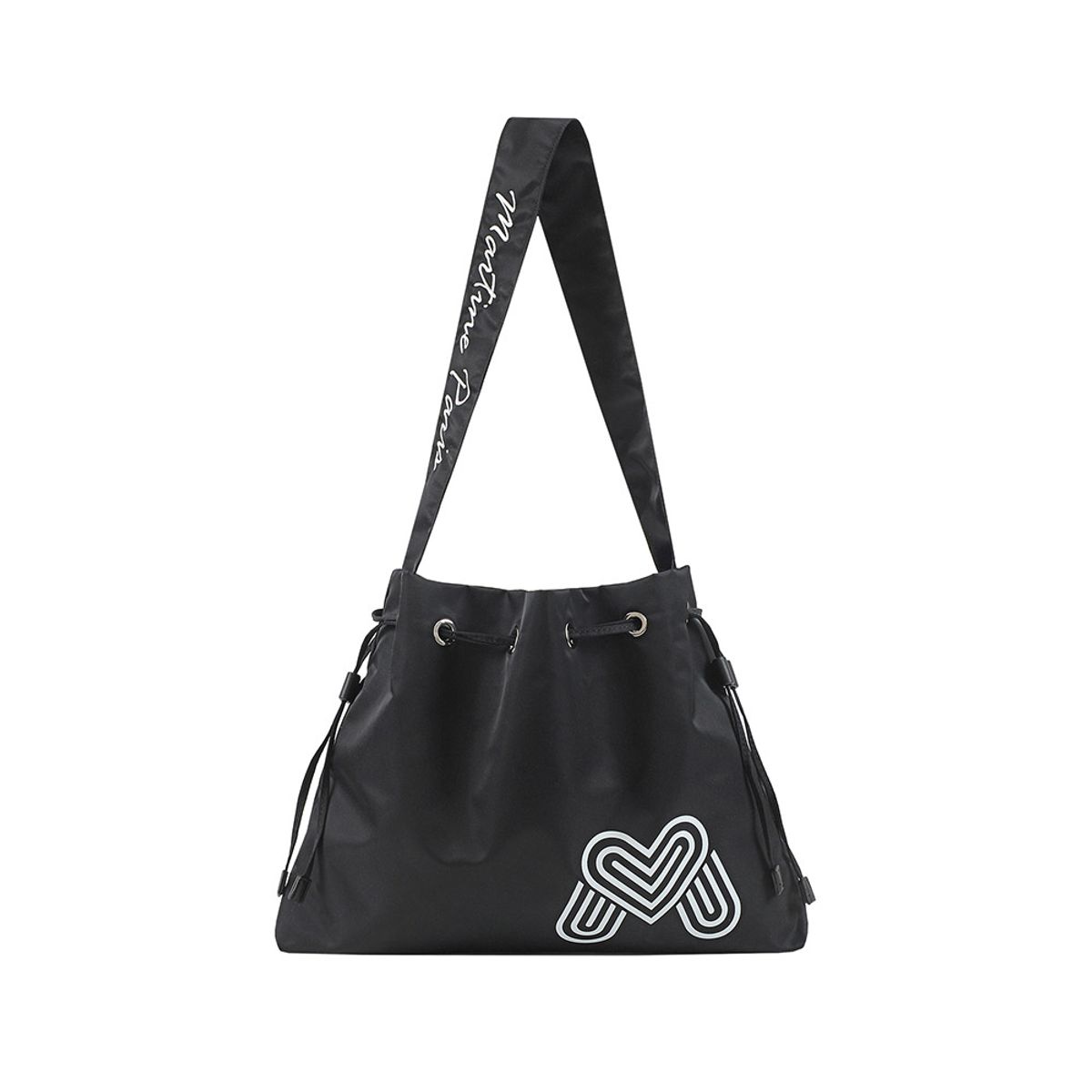 마틴골프(MARTINE GOLF) Bucket Tote Bag_Black
